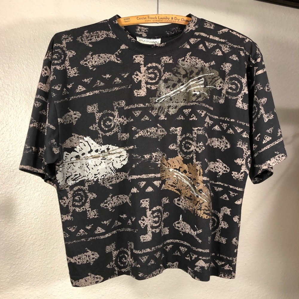 Single Stitch Vintage Australian AOP T-Shirt